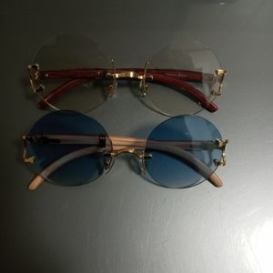 Cartier Style Buff Lenses